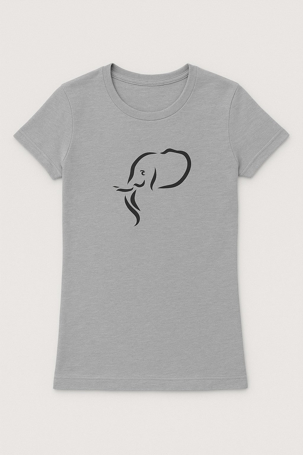 Bohotusk Elephant Head Kids Cotton T-Shirt 3 to 13 Years (7 Colours)