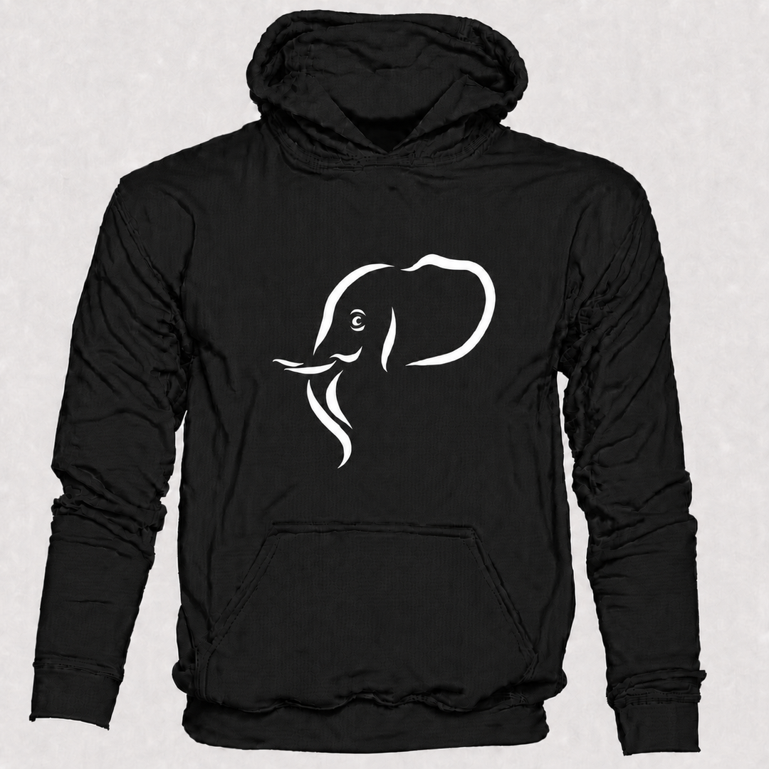Bohotusk Elephant Head Kids Hoodie 6 Colours