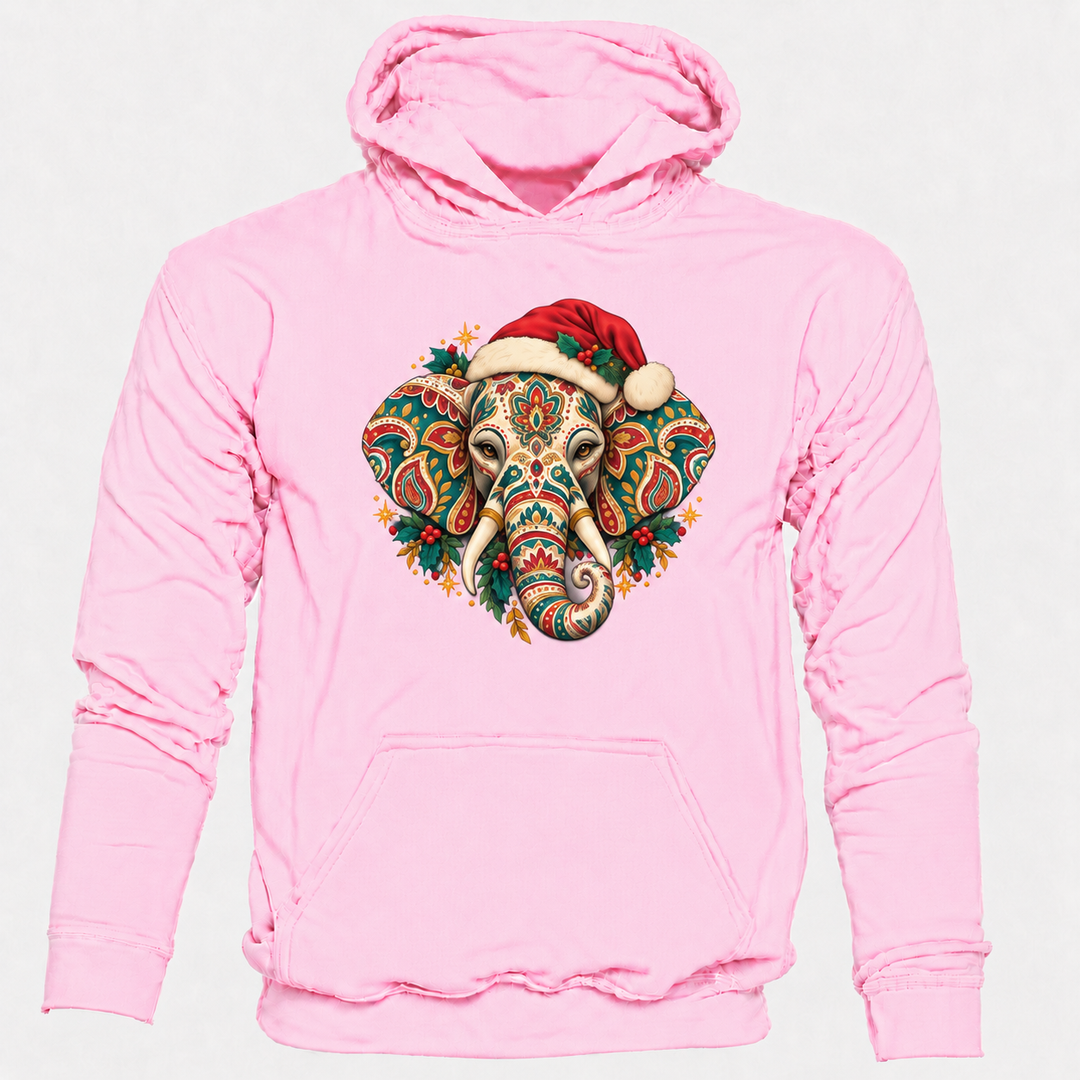 Bohotusk Christmas Elephant Hoodie 6 Colours S - 2XL (UK 8 - 20)