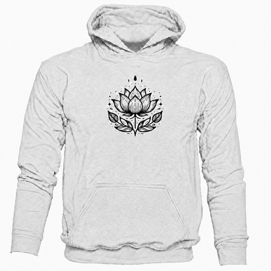 Bohotusk Lotus Flower Kids Hoodie 6 Colours
