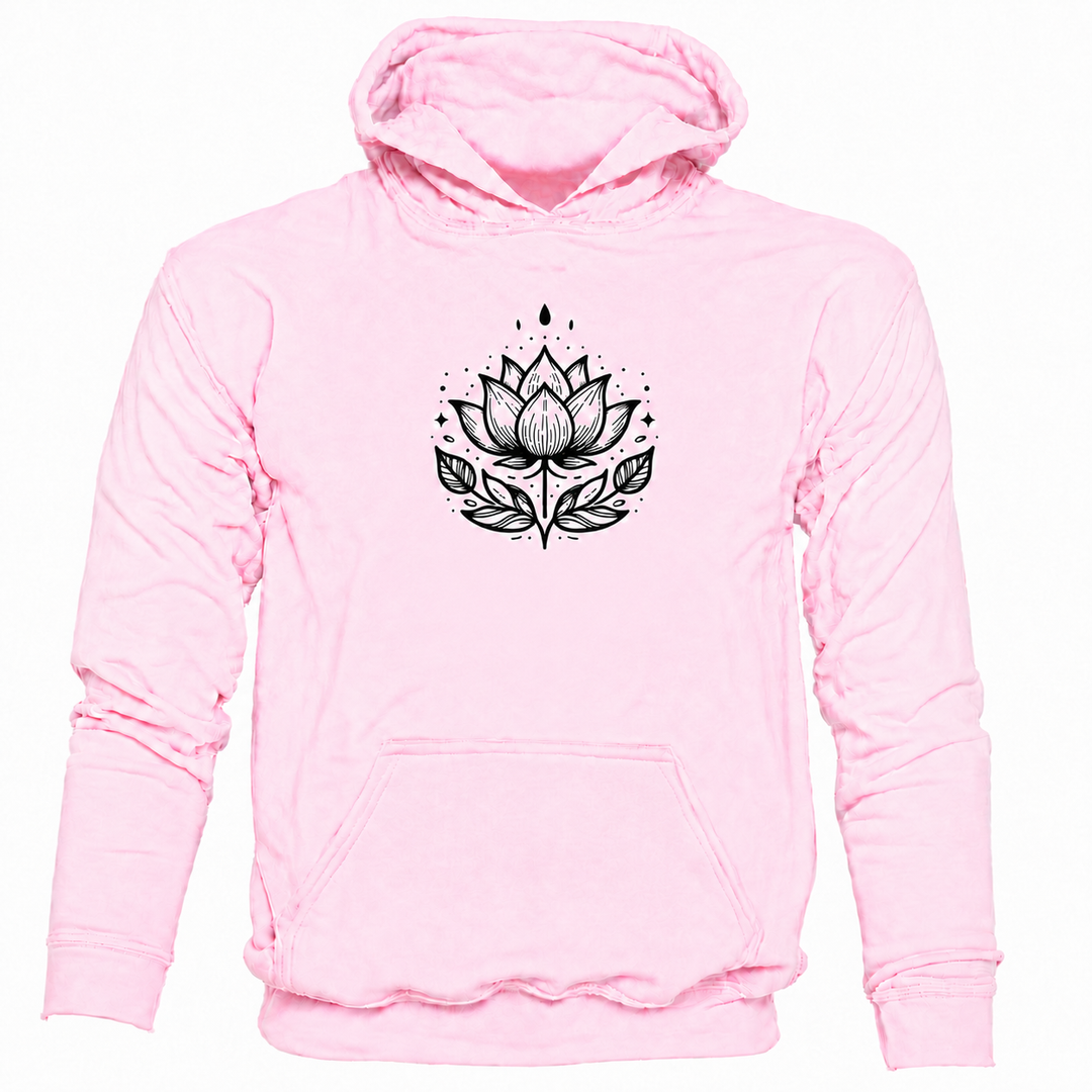 Bohotusk Lotus Flower Kids Hoodie 6 Colours