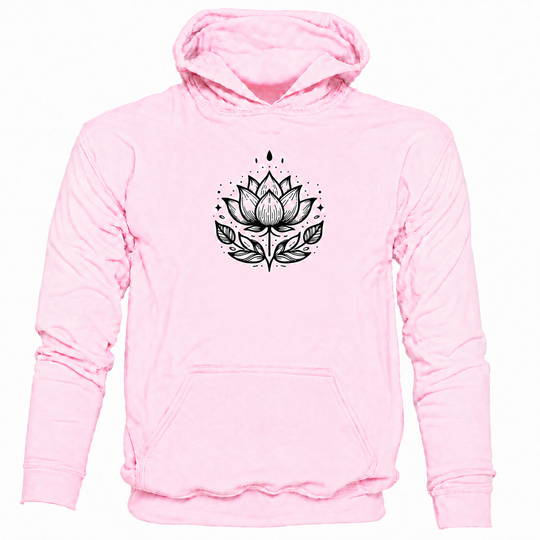 Bohotusk Lotus Flower Kids Hoodie 6 Colours