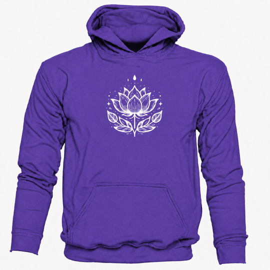 Bohotusk Lotus Flower Kids Hoodie 6 Colours