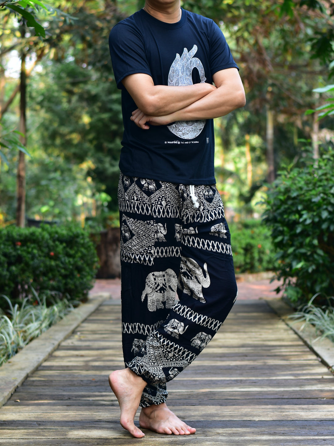 Men's Elephant Print