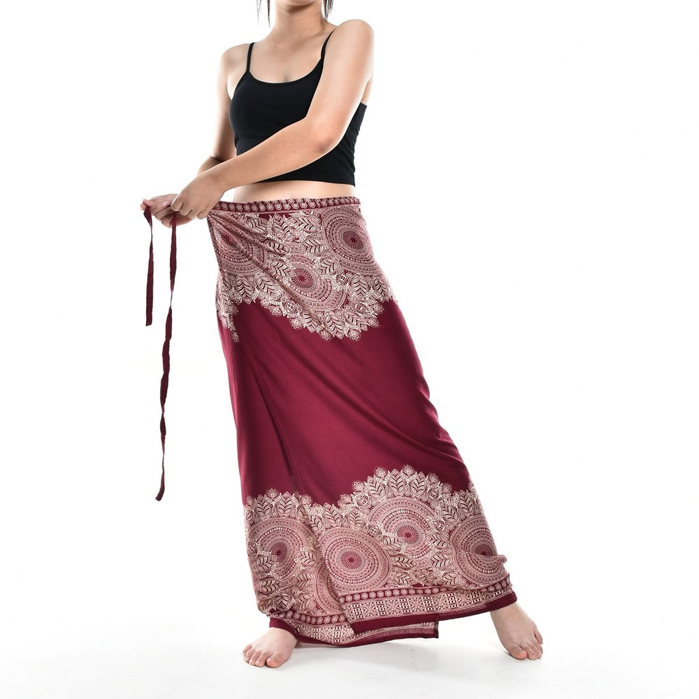 Bohotusk Red Sun Storm Sarong Super Soft 150cm x 110cm