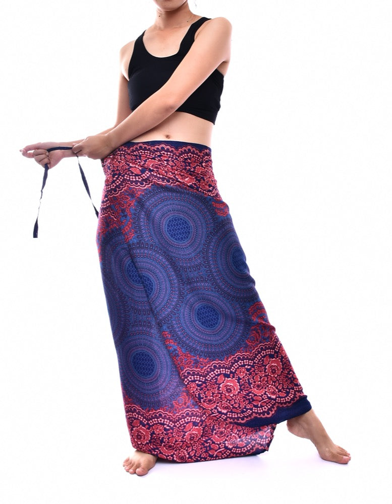 Bohotusk Purple Blue Sun Glow Sarong Super Soft 150cm x 110 cms