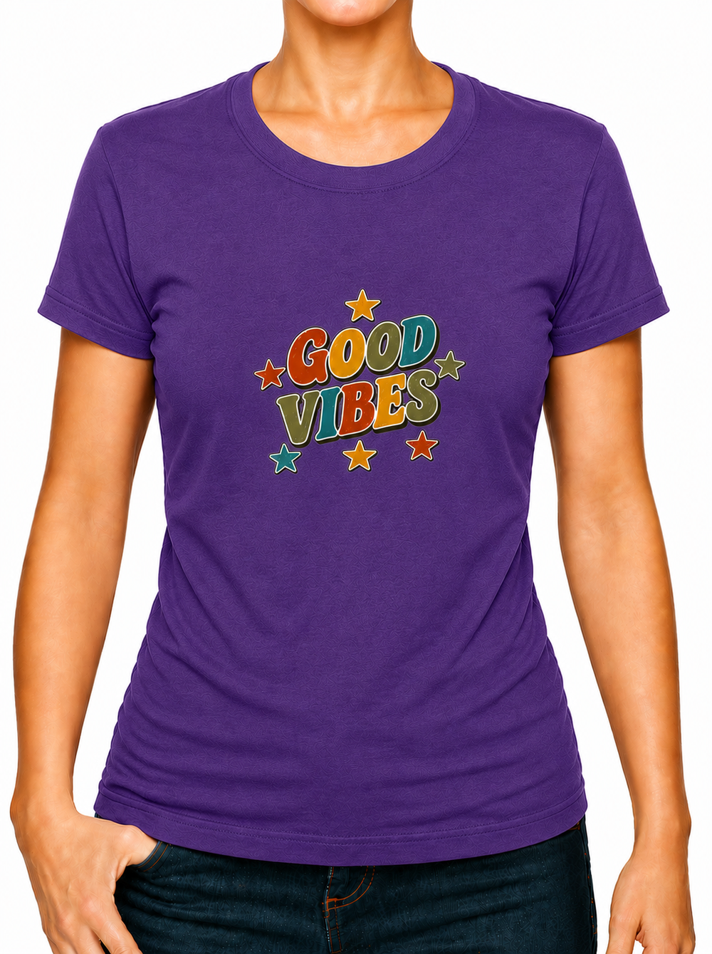 Bohotusk Good Vibes Cotton Kids T-Shirt 3 to 13 Years (7 Colours)