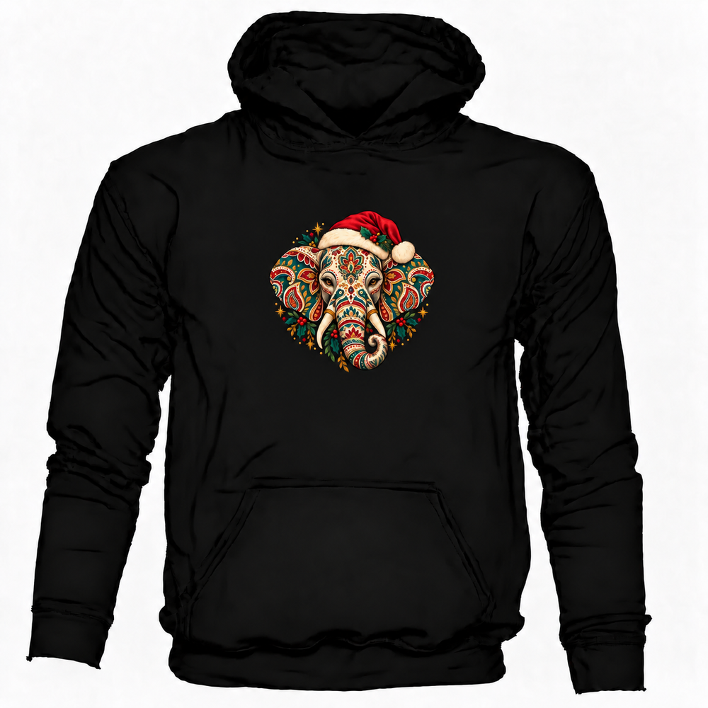 Bohotusk Christmas Elephant Hoodie 6 Colours S - 2XL (UK 8 - 20)
