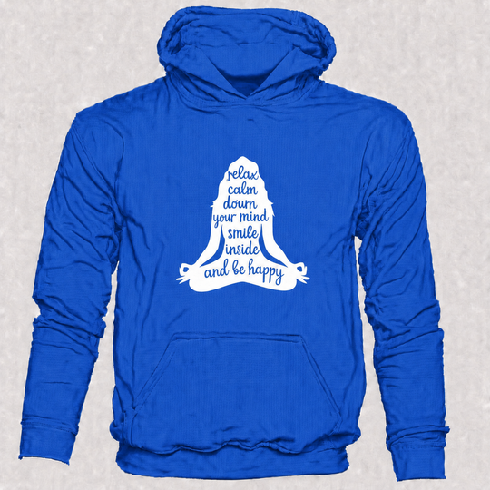 Bohotusk Mens Yoga Pose Hoodie 6 Colours S - 2XL (UK 8 - 20)
