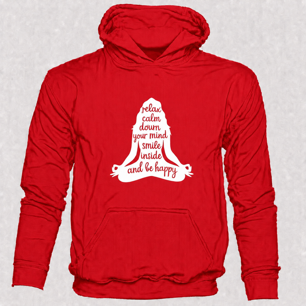 Bohotusk Mens Yoga Pose Hoodie 6 Colours S - 2XL (UK 8 - 20)