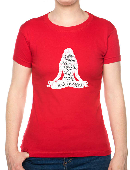 Bohotusk Yoga Pose Cotton Mens T-Shirt S - 3XL
