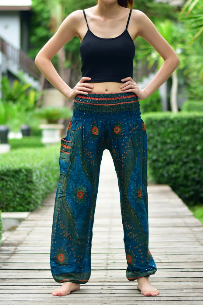 women's petite harem trousers