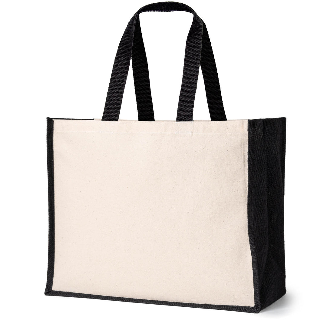 Bohotusk Jute Canvas Tote Bag